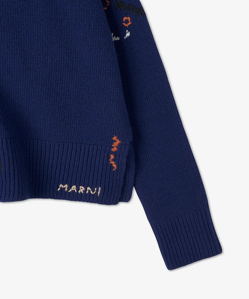 MARNI  |Casual Style Wool Street Style Long Sleeves Plain