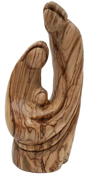 Mary and Joseph Figurines for Spiritual & Home Décor - Religious Art, Christian Home Ornaments, Holy Family Sculpture, Bethlehem