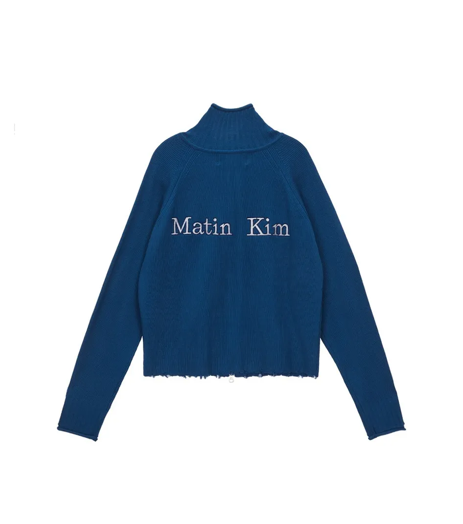 Matin Kim  |Casual Style Street Style Logo Cardigans