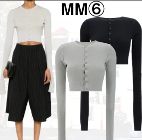 MM6 Maison Margiela  |Plain Cotton Cardigans