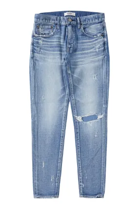 Moussy Denim Lenwood Skinny Jeans in Light Blue