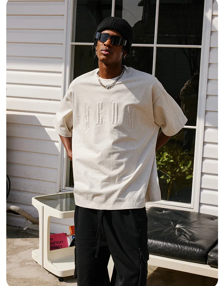 MR. ENJOY DA MONEY  |Crew Neck Unisex Sweat Street Style Cotton Short Sleeves