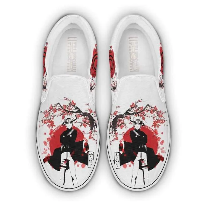 Naruto Anime Slip On Shoes