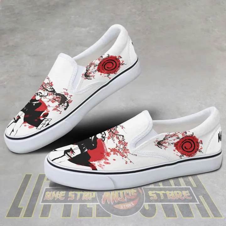 Naruto Anime Slip On Shoes