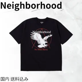 NEIGHBORHOOD  |Unisex Street Style Cotton Oversized Logo T-Shirts