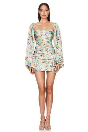 Nookie Simone Long Sleeve Mini Dress - Mint