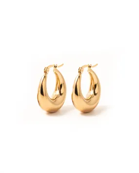 Oculus Gold Earrings