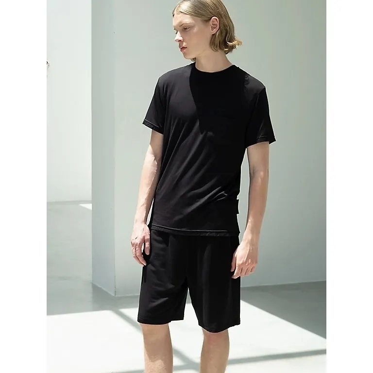 Onitsuka Tiger  |Crew Neck Unisex Street Style Cotton Short Sleeves Oversized