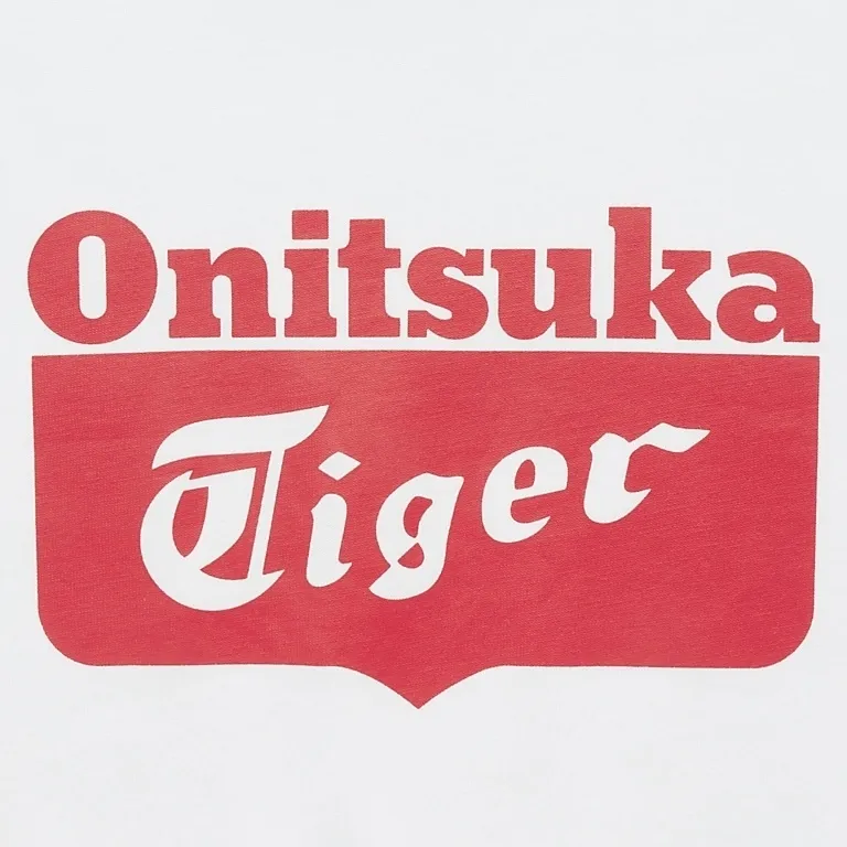 Onitsuka Tiger  |Crew Neck Unisex Street Style Plain Cotton Short Sleeves