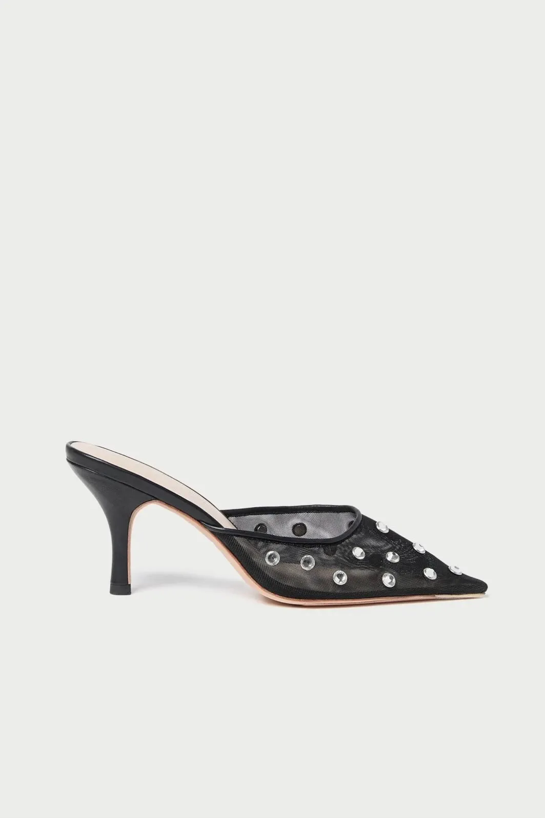 PALOMA MESH HEELED MULE