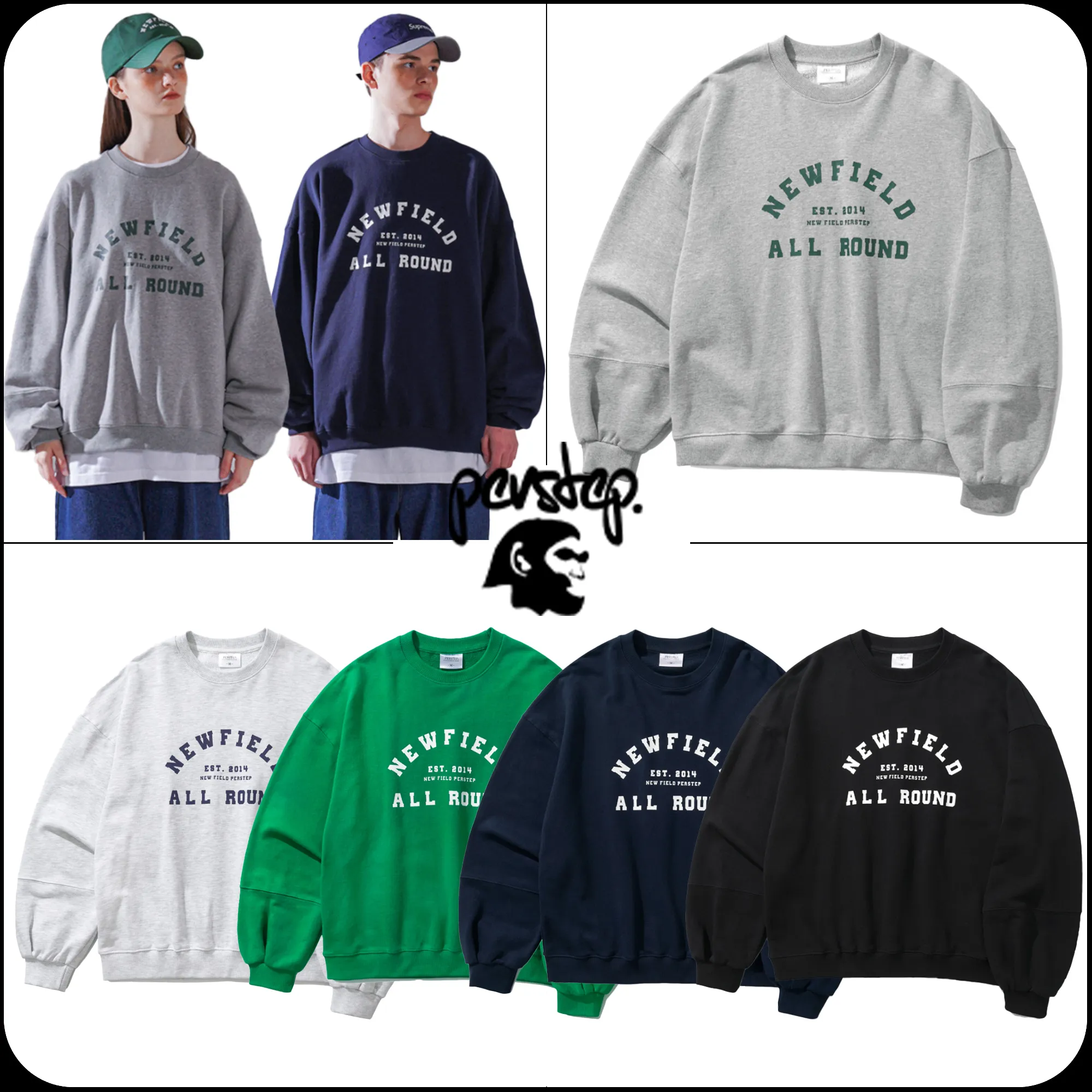 perstep  |[PERSTEP]★NEW FIELD SWEATSHIRTS