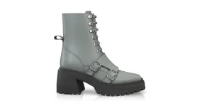 Platform Combat Ankle Boots 58894