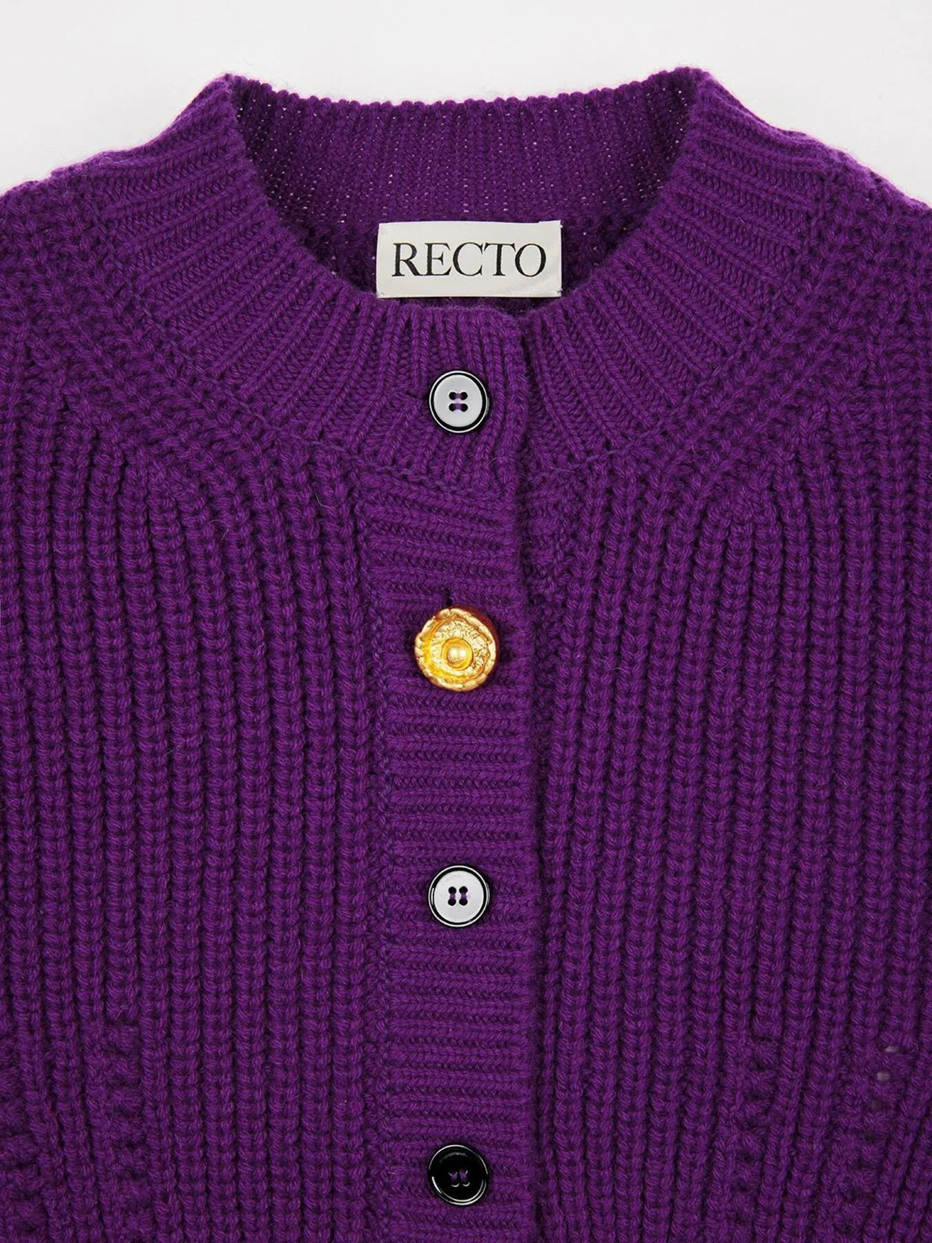 RECTO  |Wool Street Style Office Style Elegant Style Cardigans