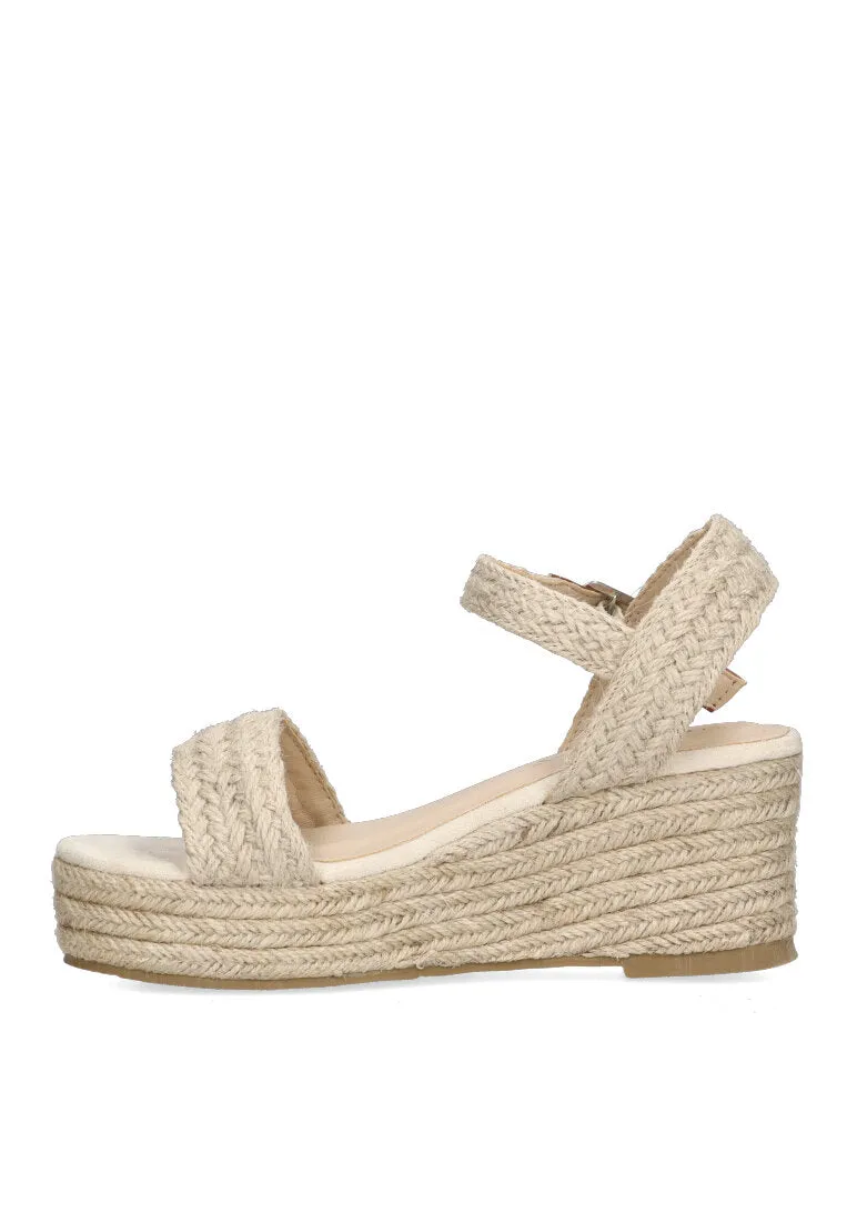 SANDALIA RAFIA ETIKA LA BARROSA 10003 MUJER, NATURAL