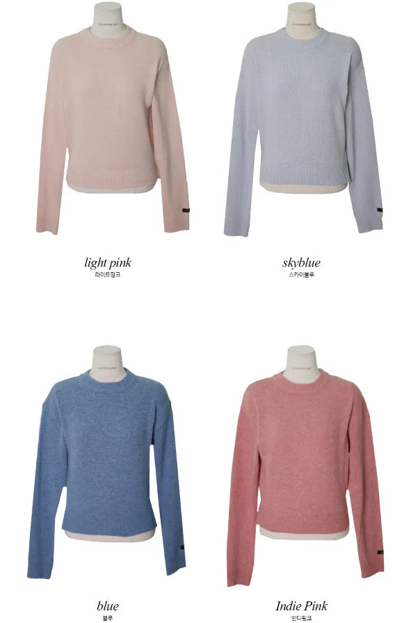 SHOPPERLAND  |Casual Style Wool Nylon Long Sleeves Plain Formal Style