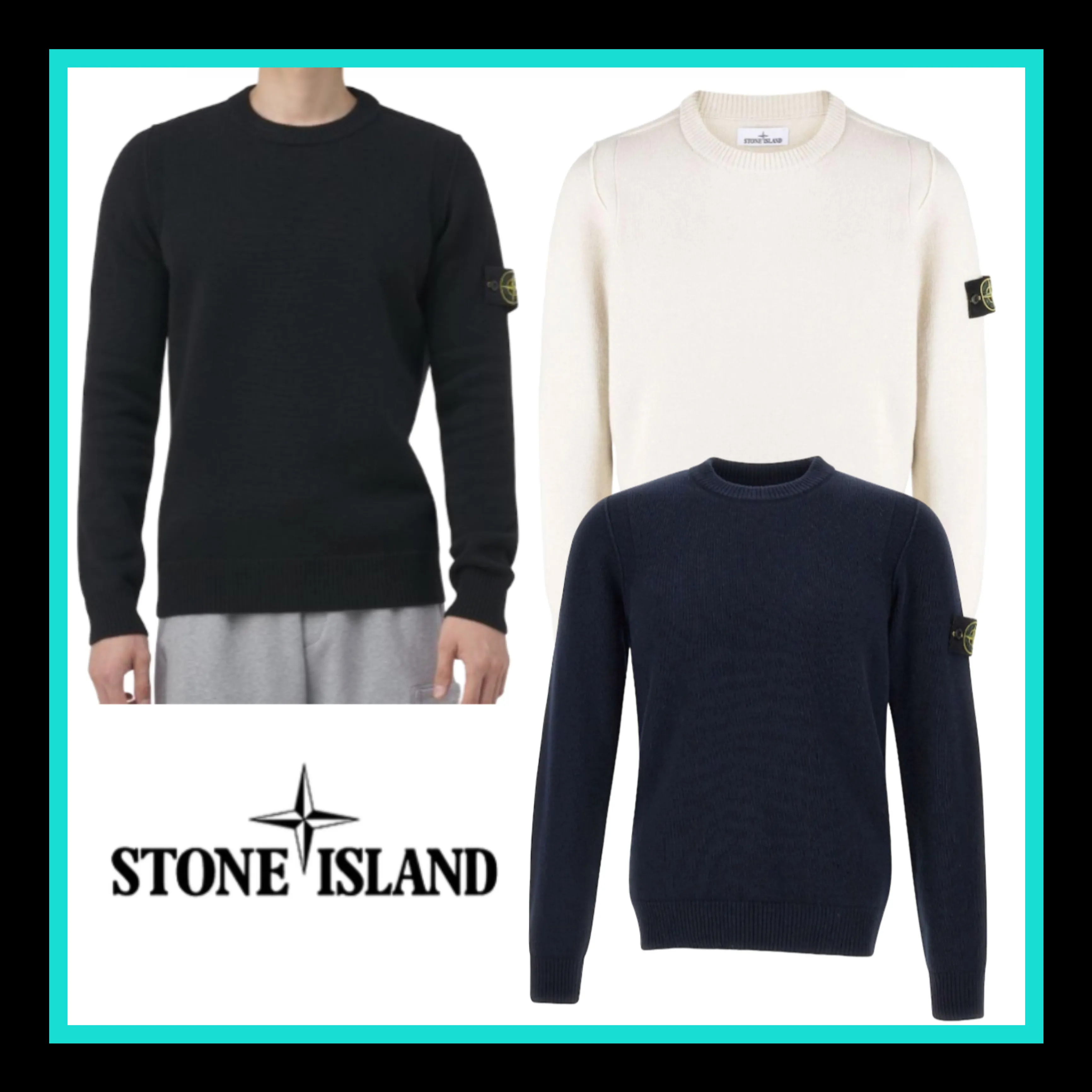 STONE ISLAND  |Wool Logo Sweaters