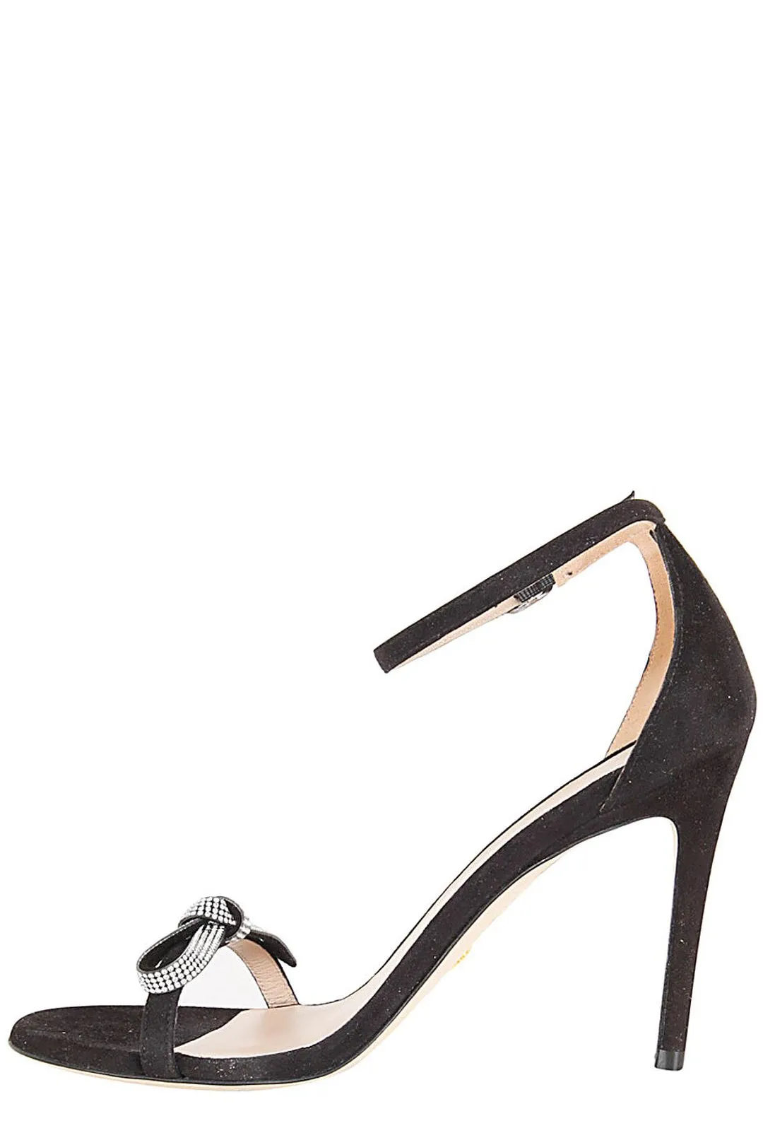 Stuart Weitzman Bow Detailed Strappy Heeled Sandals