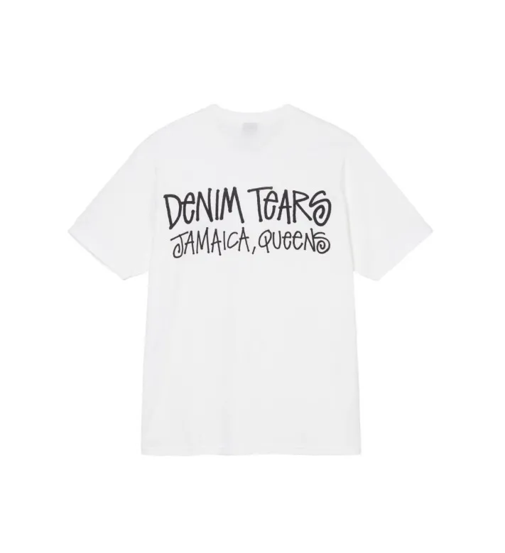 STUSSY  |Street Style Oversized Logo Skater Style T-Shirts