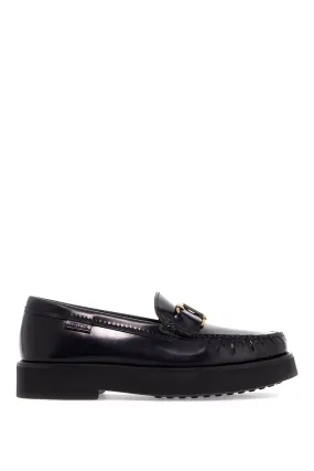 t timeless leather loafers XXW54K0HN90SHA NERO