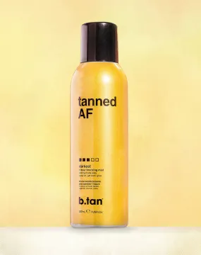 tanned AF bronzing mist