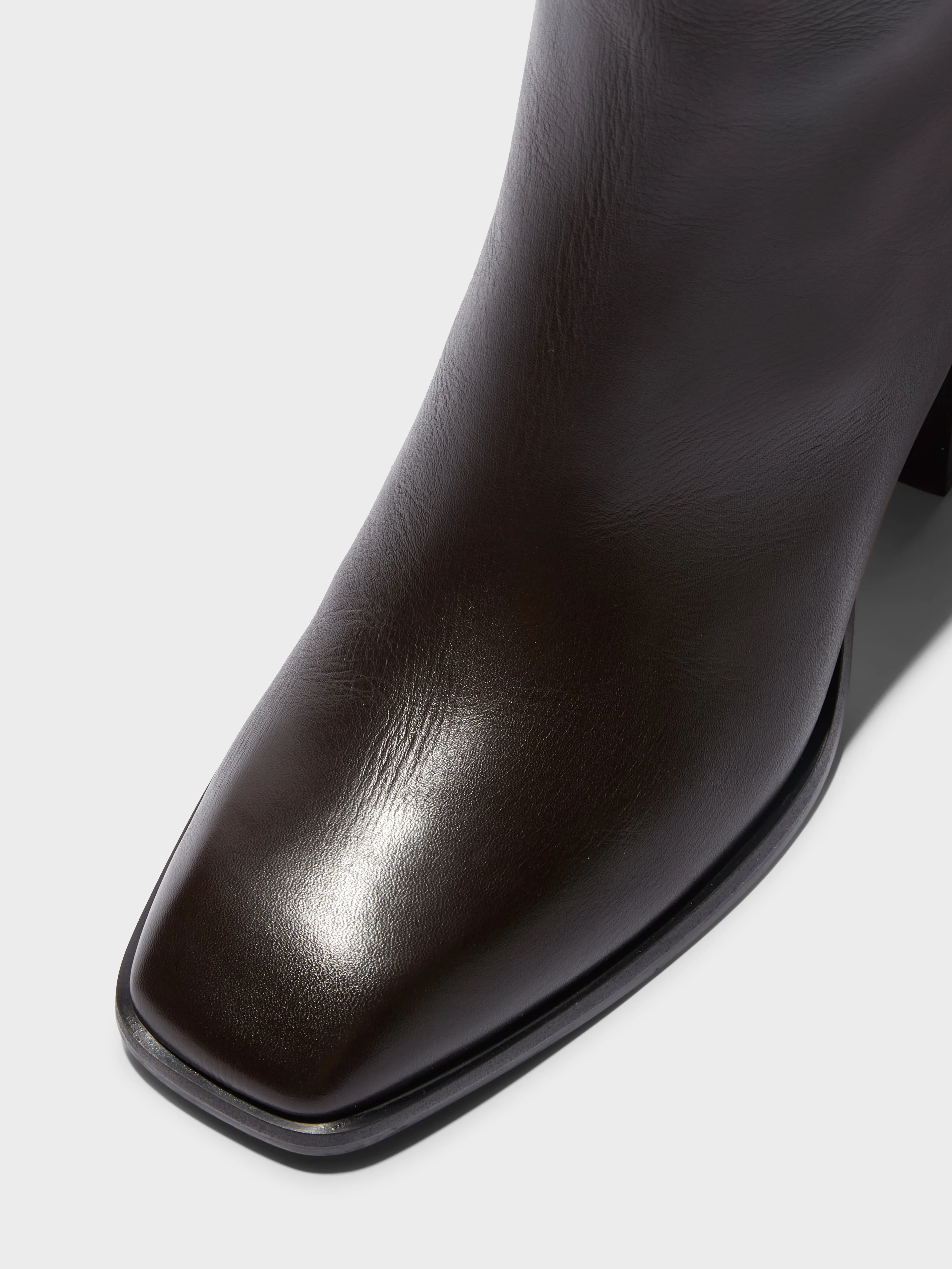 Teresa Leather Knee-High Boots 