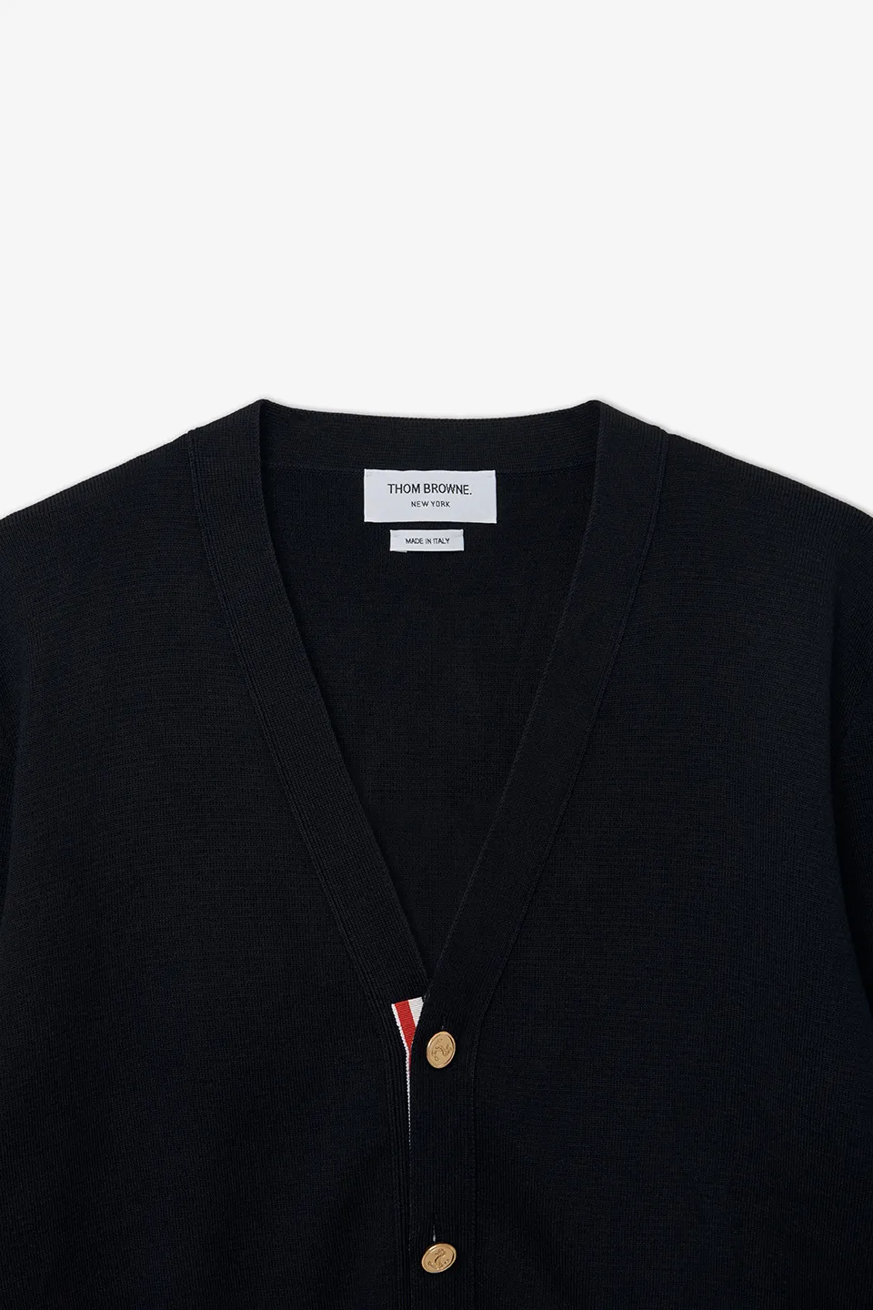 THOM BROWNE  |Stripes Street Style Plain Logo Designers Cardigans