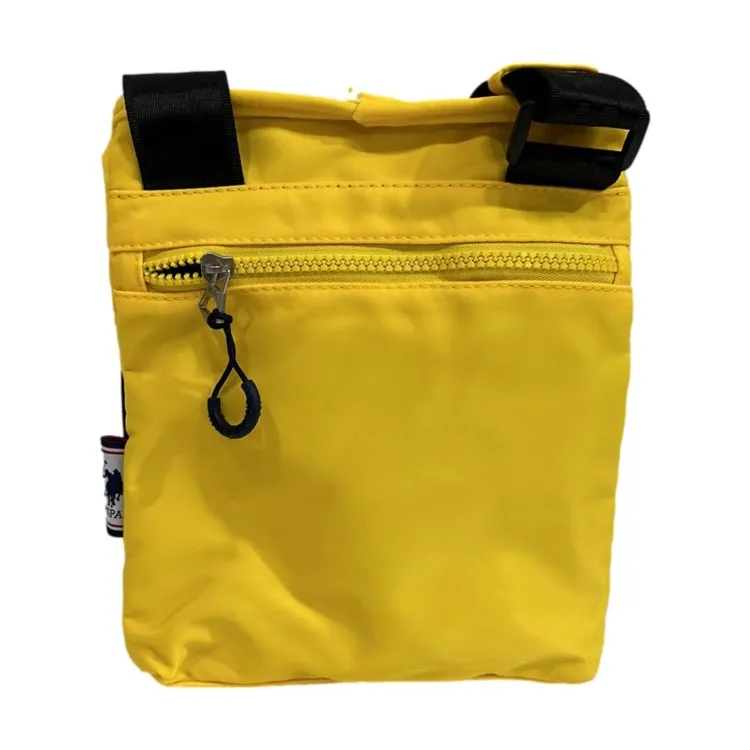 U.S. POLO ASSN BIUB55678 BigFork Crossbody Tracolla Uomo In Nylon Giallo