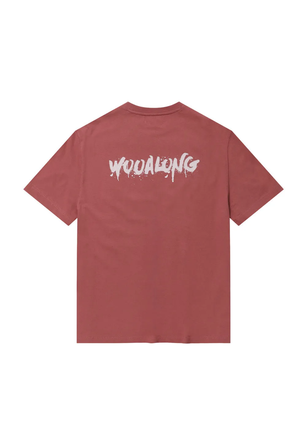 WOOALONG  |Crew Neck Unisex Street Style Plain Cotton Short Sleeves