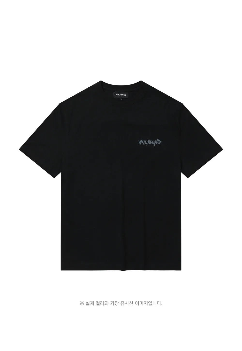 WOOALONG  |Crew Neck Unisex Street Style Plain Cotton Short Sleeves