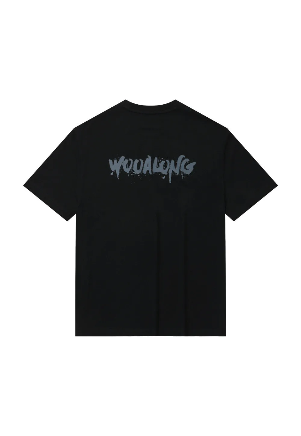 WOOALONG  |Crew Neck Unisex Street Style Plain Cotton Short Sleeves