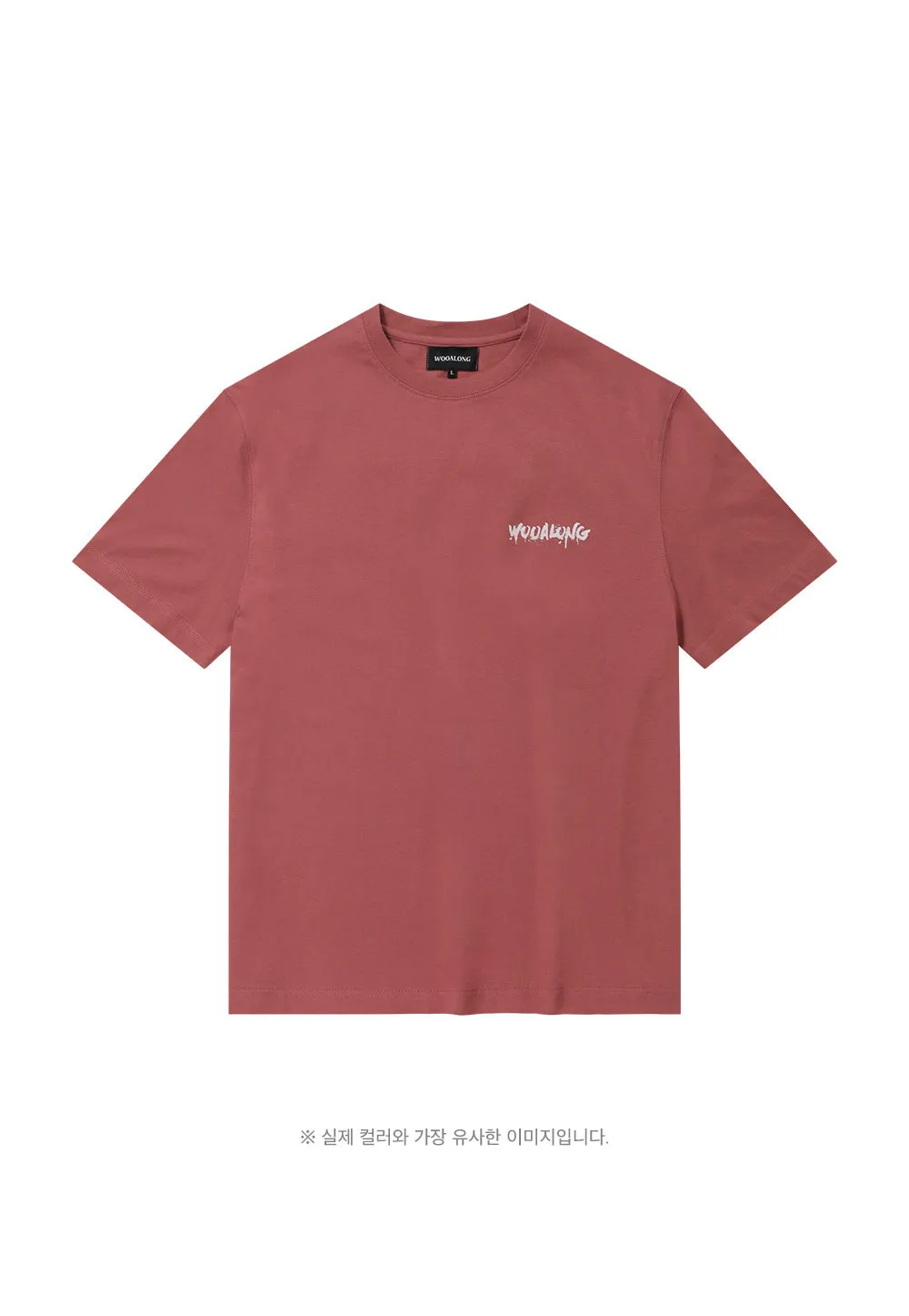 WOOALONG  |Crew Neck Unisex Street Style Plain Cotton Short Sleeves