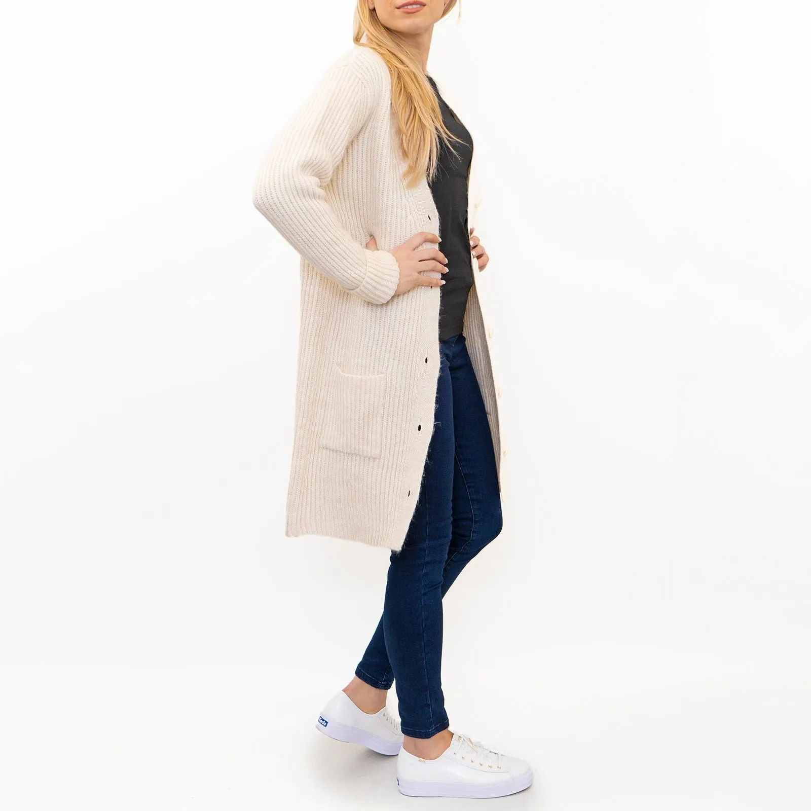 Wood Hill Longline Chunky Knit Cardigans in 8 Colours