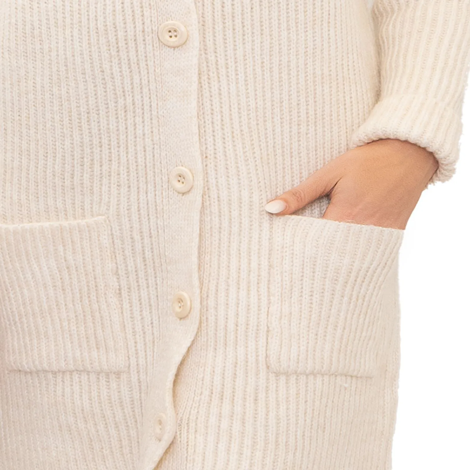 Wood Hill Longline Chunky Knit Cardigans in 8 Colours