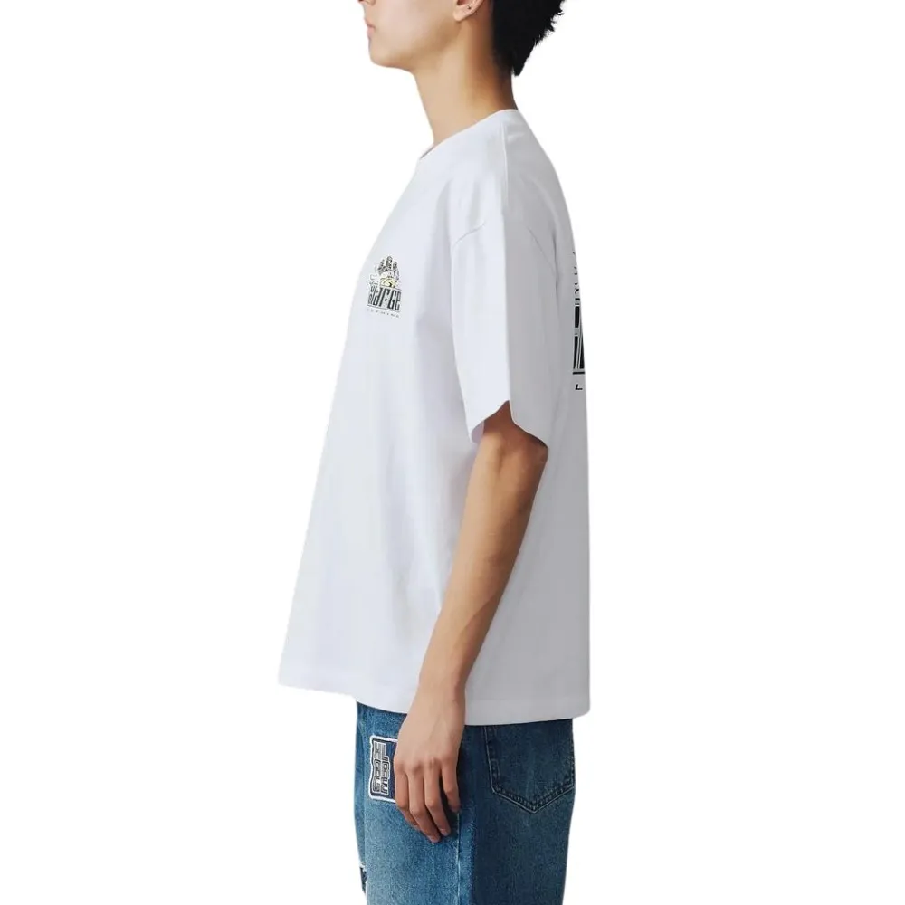 X-Large  |Unisex Street Style U-Neck Cotton Short Sleeves Oversized