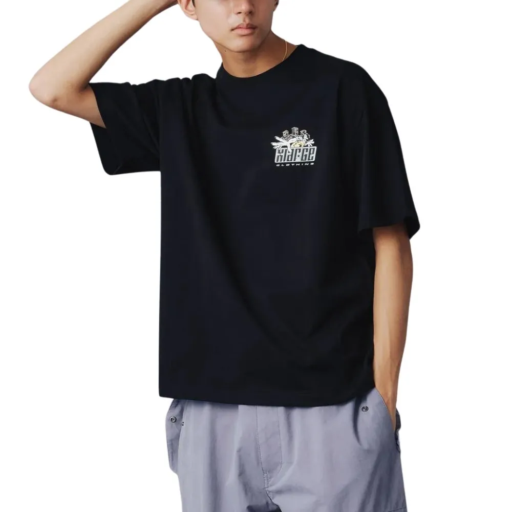 X-Large  |Unisex Street Style U-Neck Cotton Short Sleeves Oversized