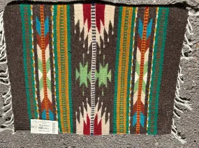 Zapotec handwoven wool mats, approximately 15” x 20” ZP-110