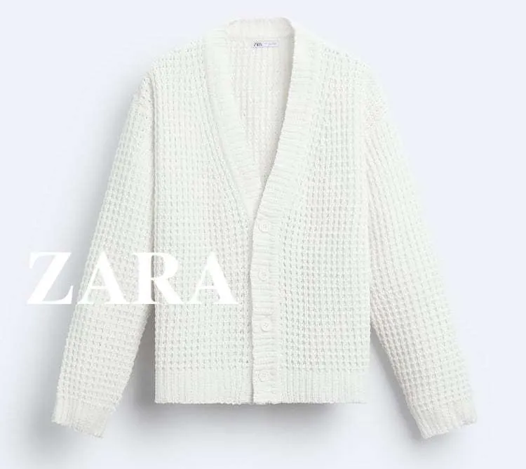 ZARA  |Plain Cardigans